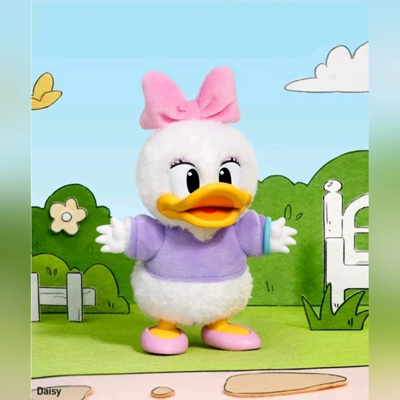 AUTHENTIC POPMART Mickey Family Cute Together Keychain/Bag Charm - DAISY 💜🩷💜 - Picture 5 of 11